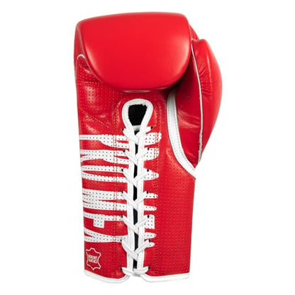 Title Boxing Pro Mex Professional Edge Lace Training/Sparring Boxing Gloves - color: Red, size: 12 oz