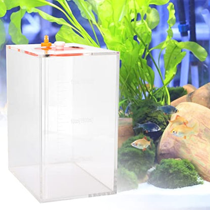 Transparent Acrylic Dosing Pump Store Reservoir Titration Tank Aquarium Sturdy Durable with Scale for Aquarium Reef Tank 2.5L 4.5L Capacity (DT-25 2.5L) - size: DT-25 2.5L