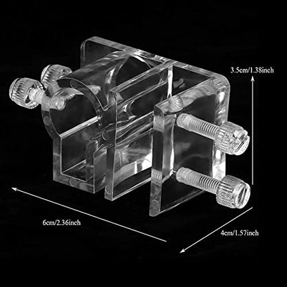Zerodis 2Pcs Hose Clamps Hose Fixing Clip Aquarium Fish Water Pipe Hose Fixing Clip Tube Clamp Holder