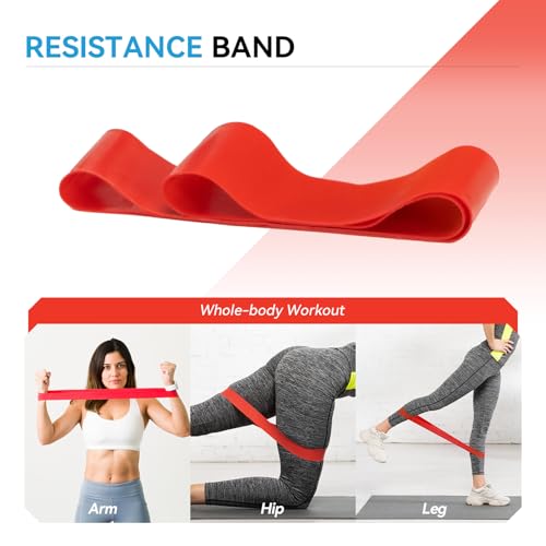 5 in 1 Foam Roller Set, High Density Fitness Exercise Foam Roller for Deep Tissue Muscle Massage, Massage Roller, Massage Ball, Resistance Band, for Whole Body(Tiffany Green) - color: Tiffany Green