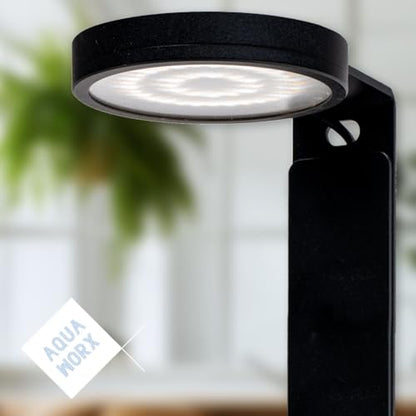 SOL Adjustable Light Stand - Nano Light Riser for Small Planted Aquariums - Heavy Duty Black - color: Black, size: Adjustable Stand