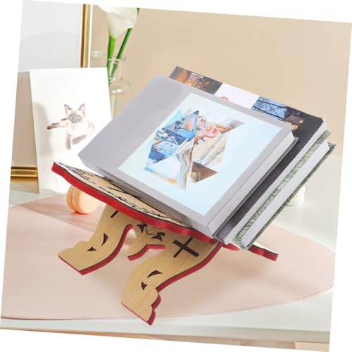 Quran Stand Elegant Reading Holder for Islamic Books Compact Design for Home Decor Craftsmanship for Quran Recitation and Study