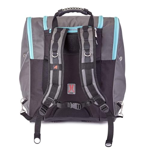 Athalon Everything Boot Bag/Backpack - color: Grey/Teal