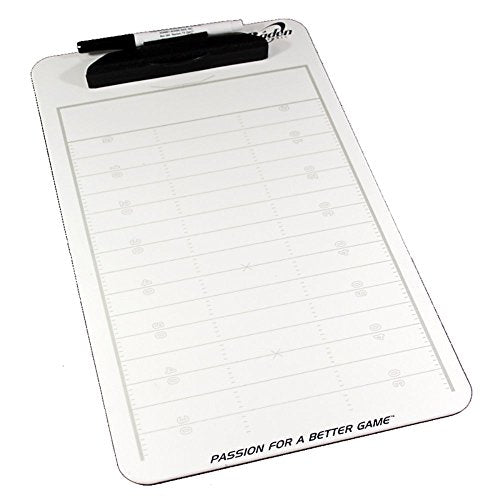 Baden Dry Erase Football Game Board with Clipboard and Pen | Ideal for Coaching and Strategy Planning | Durable, Easy-to-Use Design