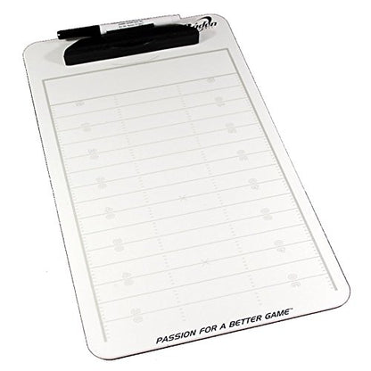 Baden Dry Erase Football Game Board with Clipboard and Pen | Ideal for Coaching and Strategy Planning | Durable, Easy-to-Use Design