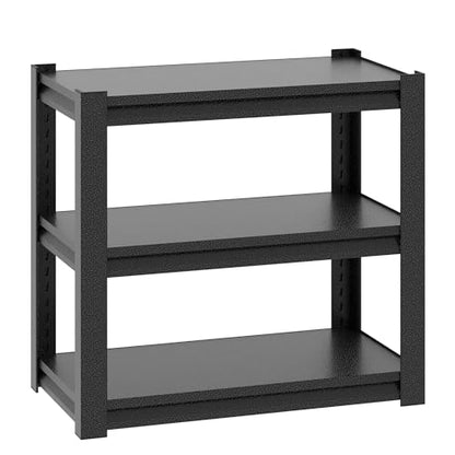 20-30 Gallon Fish Tank Stand - Metal Aquarium Stand, 34 "W x 18 "D x 31" H Adjustable Heavy Duty Reptile Tank Stand, Adjustable 3-Tier Fish Tank Rack Shelf for Home Office, Tank Not Included - color: Black, size: 34 "W x 18 "D x 31"H