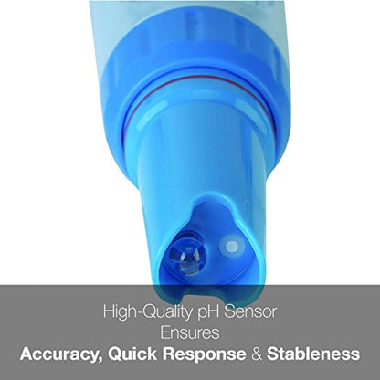 Apera Instruments AI311 Premium Series PH60 Waterproof pH Pocket Tester Kit, Replaceable Probe, ±0.01 pH Accuracy, Lcd display - style: For General Water Solutions