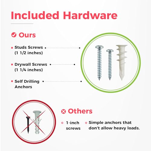 TIDYME Garage Tool Organizer Wall Mount, 32", 2 Racks 4 Hooks, 200 lbs | 200 lbs, anti-rust carbon steel, garden tool organizer & storage rack for garage organization, shovels, rakes & tools - size: 32" Carbon Steel with 2 Racks & 4 Hooks