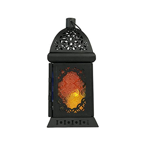 allgala Glass Moroccan Candle Lantern - color: Sm Square