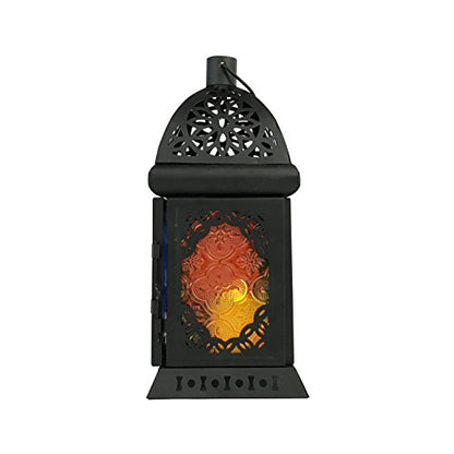 allgala Glass Moroccan Candle Lantern - color: Sm Square