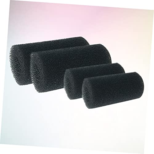 Veemoon 4pcs Aquarium Filter Water Inlet Protection Covers Pre-Filter Sponge Sleeves for Fish Tanks Compatible Fish Tank Filters and Tubes