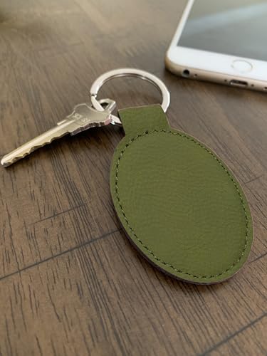 LaserGram Oval Keychain, Allah 1, Personalized Engraving Included (Camo Green) - color: Camo Green