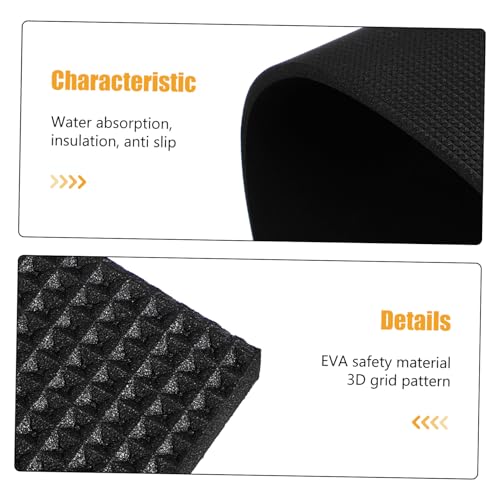 Abaodam Aquarium Nonslip Pad Thick Mat for Fish Tank Durable Water Absorption and Heat Preservation Non Slip Cushioning Support for Home Aquarium Setup