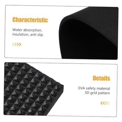 Abaodam Aquarium Nonslip Pad Thick Mat for Fish Tank Durable Water Absorption and Heat Preservation Non Slip Cushioning Support for Home Aquarium Setup