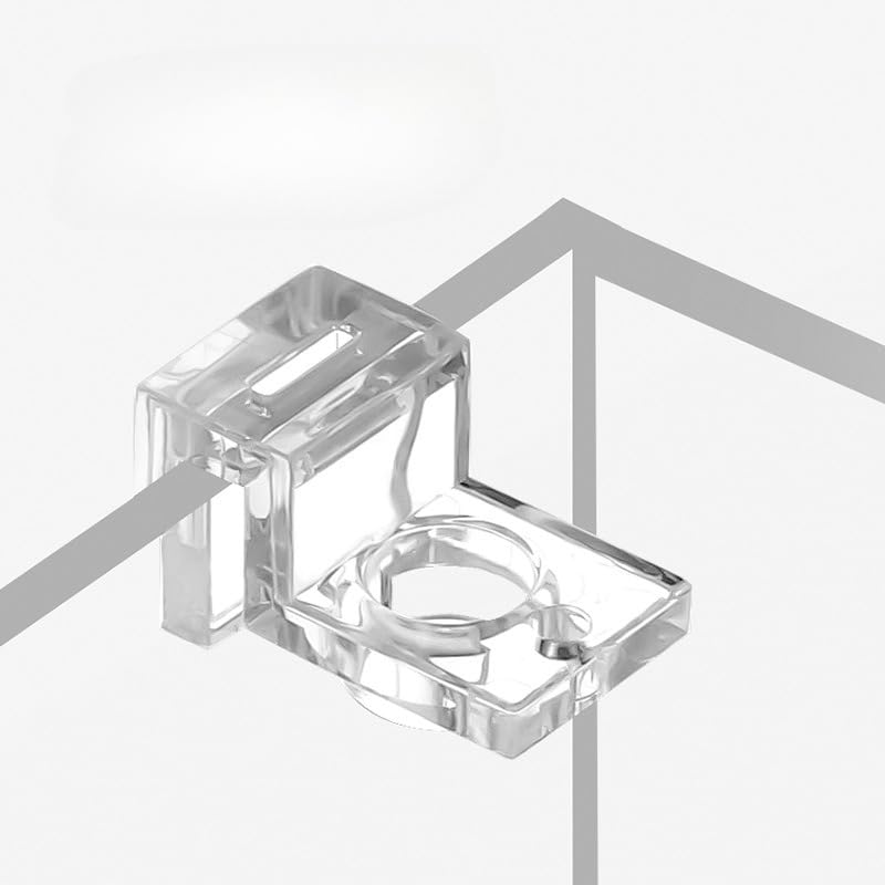6pcs Aquarium Lid Support Bracket Fish Tank Cover Holder Stand Acrylic Fishtanks Cover Support Clamp Clips for Aquariums (Suitable for 10mm Thick Aquarium Walls) - size: Suitable for 10mm thick aquarium walls