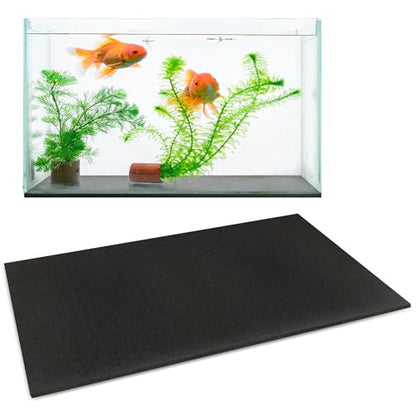 UNIFAMILY Aquarium Leveling Mat, 10 Gallon Fish Tank Mat for Shock Absorbing, 20.8 x 13 in Waterproof Aquarium Mat for Under Tank,Heavy Weight Support Fish Tank Compressible Neoprene Mat - size: 10 Gallon-20.8 X13 IN
