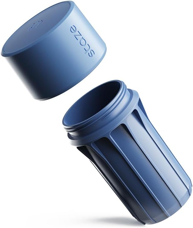 Staze Air Tight Smell Proof Container (148ml) – Vacuum Seal Jar, Waterproof Food Storage Canister, Portable Small Smell Proof Jar for Coffee, Herb, Spice & Gummies - (REEF) - color: Reef
