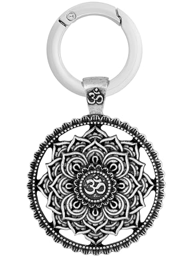 HAQUIL Mandala Buddha Tibetan Keychain Cute Key Chains, Key Chain Charm, Keychain Accessories for Women Gifts Purse Bag Accessories