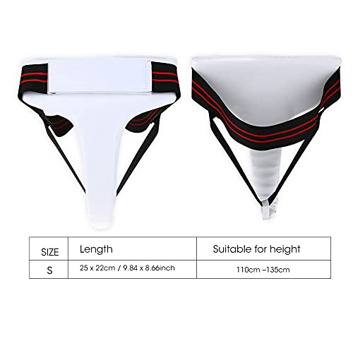 Women Groin Guard, Women Taekwondo Groin Guard Boxing Karate Jockstrap Crotch Protector for Taekwondo, Boxing, Karate (S)