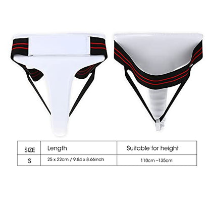 Women Groin Guard, Women Taekwondo Groin Guard Boxing Karate Jockstrap Crotch Protector for Taekwondo, Boxing, Karate (S)