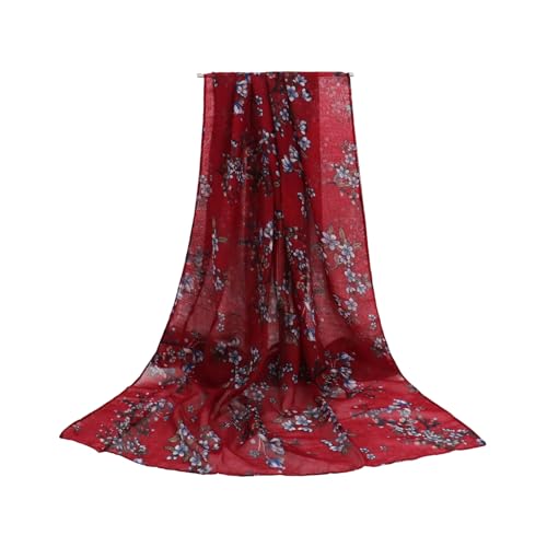 vimate 여성용 경량 면 스카프 패션 헤드 커버 히잡 보일 스카프 숄 랩 - color: K1#.style 26