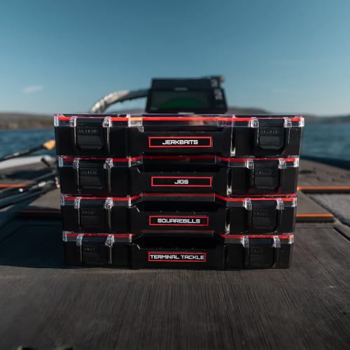 LIV Fishing Bait Bunker 3700 Tackle Box - Waterproof, Locking Dividers
