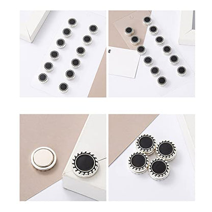 4pcs Hijab Magnets Magnetic Clip,pinless Retro Hijab Magnetic Pins For Clothes Scarves Niqab Women Girls Muslim