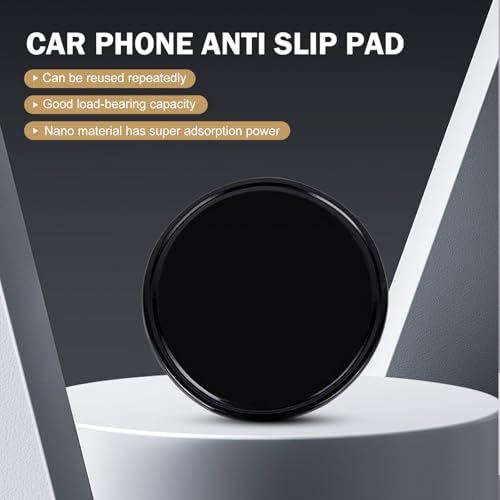 Silicone Gel Dash Pad, Sticky Gel Pads, Multi Function Removable Anti-Slip Pad, Car Dashboard Mirrors Holder, for Smartphone, GPS, Keys, Glasses