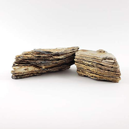 Lifegard Aquatics Aquascaping Crema Pagoda Rock Kit – Decorative Aquarium Rocks, Fish Tanks – 10 Gallon Kits - size: 10 Gallons, style: Crema Pagoda Rock