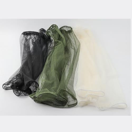 Practical Head Covers with Fine Density Mesh Antibug Head Net for Women Men Unisex Hiking Camping Fishing Accessories Gnat - color: A