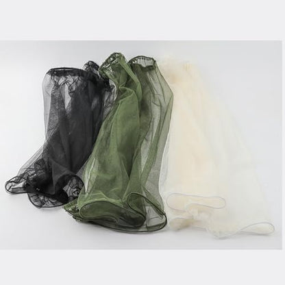 Practical Head Covers with Fine Density Mesh Antibug Head Net for Women Men Unisex Hiking Camping Fishing Accessories Gnat - color: A