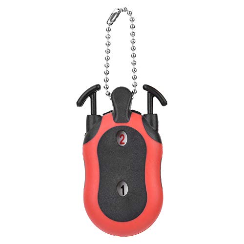 Bnineteenteam Golf Stroke Shot Counter Golf Score Counter Golf Palm Counter Hand Held Clicker for Golf Practice