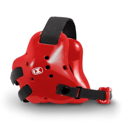 Cliff Keen Fusion Wrestling Headgear - color: Scarlet / Black