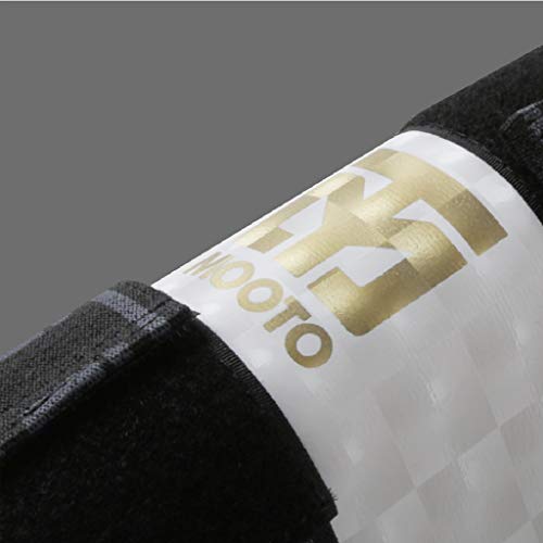 MOOTO Korea Taekwondo Extera S2 Forearm Protector Guard a Pair WT Logo Training Match Gym School Academy (Medium(Length 25cm or 0.82 ft))