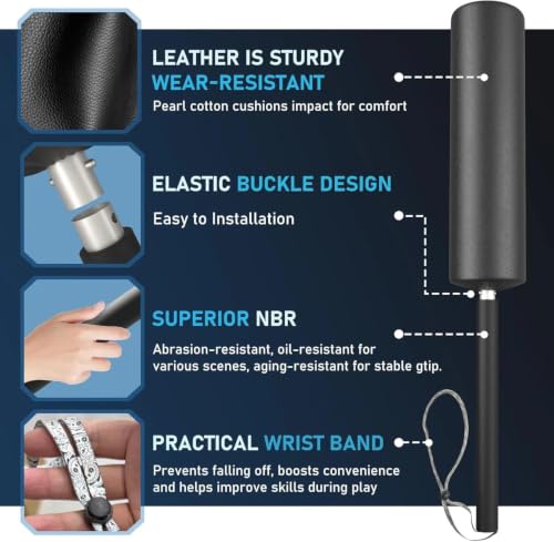 Padded Blocking Guards with Adjustable Wrist Straps - size: 1-Pack