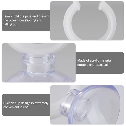minkissy 6pcs Christmas Candles Holders - Candles Holders with Suction Cups Home Decoration Window Candle Holder for Christmas Celebration Candles (20mm) - size: Size 1