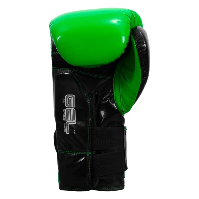 TITLE Boxing Gel Glory Super Bag Gloves 2.0 - Boxing Gloves, Punching Bag Gloves, Kickboxing Gloves, Punching Gloves, Heavy Bag Gloves, Boxing Gloves Men, Boxing Gloves Women, Boxing Equipment - color: Lime/Black, size: 12 oz