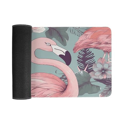 Large Size Gaming Mouse Pad Flamingo2 Desk Mat Non-Slip Base Waterproof Desktop Writing Pad for Office Home - color: Flamingo2, size: 40X75cm