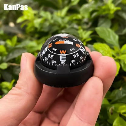 KanPas EDC 핸즈프리 및 무료 각도 판독을 위한 볼 나침반 - color: CAV-30