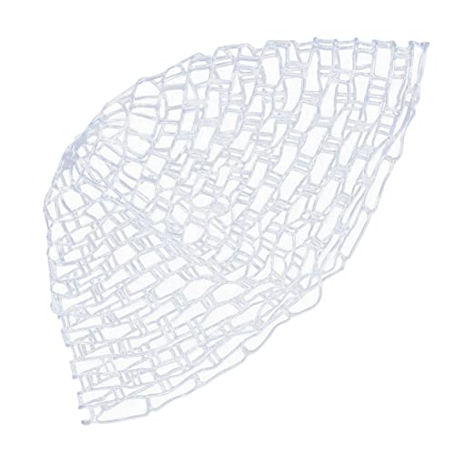 Keenso 1pc Soft Rubber Fishing Net Snag Proof Portable Fly Replacement Mesh Bag Guadino A Maglie Grandi in Silicone - size: Large size 120CM, style: Large Size 120cm