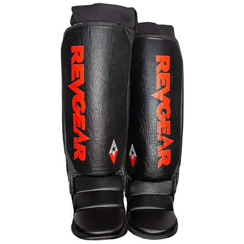 Revgear Grappling Slip On Style Shin Guard - size: X-Large