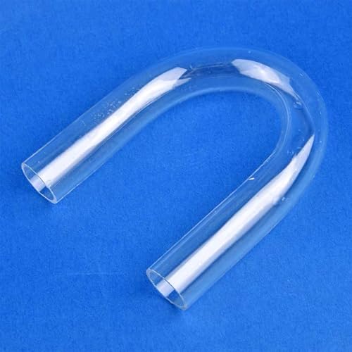 U Shape Acrylic Tube for Aquarium Fish Tank: Outer Dia 32mm Aquarium Pumps Pipe Connector Water Supply Tube, Transparent U Shape Test Tube for Garden Supplies Home DIY Connector