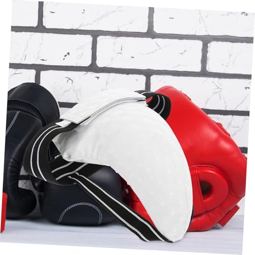 Balacoo Kids Groin Guard Adjustable Training Crotch Protector for Taekwondo and Karate Breathable Wear-Resistant Material Comfortable Fit for Martial Arts Practice