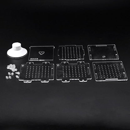 Fish Breeding Box Clear Acrylic Fish Isolation Boxes Aquarium Hatchery Incubator with Suction Cup for Newborn Shrimp