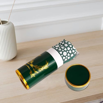 zhxinashu Muslim Prayer Mat Set with Tasbih Beads and Cylinder Box - color: Style C