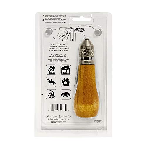 Speedy Stitcher 1125 SEW200-BRK Sewing Awl, One Size | cycling-tire-repair-kits - size: Sewing Awl - with 30-Yard Skein of Thread