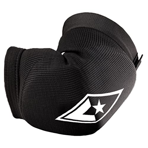 Revgear Slip-on Muay Thai Signature Elbow Pads, MMA, Jiu Jitsu, Krav MAGA - color: Black, size: Small-Medium