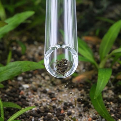 Aquarium Vacuum Gravel Cleaner, 28.5cm Manual Betta Fish Tank Accessories Turkey Baster Aquarium Cleaning Tools Water Changer Graduated Pipette for Turtle Tank Small Waste Removal and Spot Cleaning