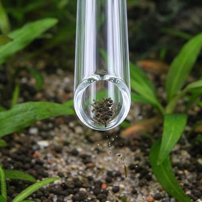 Aquarium Vacuum Gravel Cleaner, 28.5cm Manual Betta Fish Tank Accessories Turkey Baster Aquarium Cleaning Tools Water Changer Graduated Pipette for Turtle Tank Small Waste Removal and Spot Cleaning
