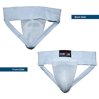 DEFY All Sports Men Groin Guards MMA Boxing Protector Martial Art Kick Boxing Muay Thai Cricket